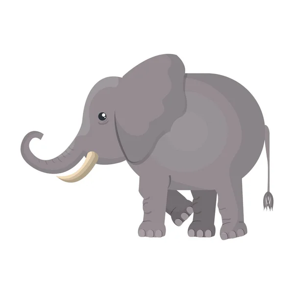 Elefant indische Ikone — Stockvektor