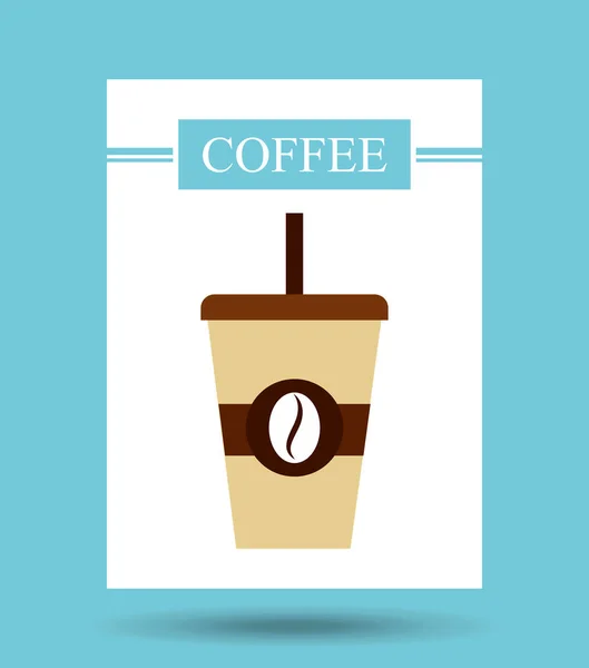 Ikona pić pyszne kawy — Wektor stockowy