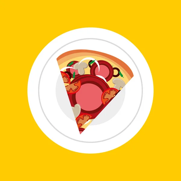 Fast food menu ikony — Wektor stockowy