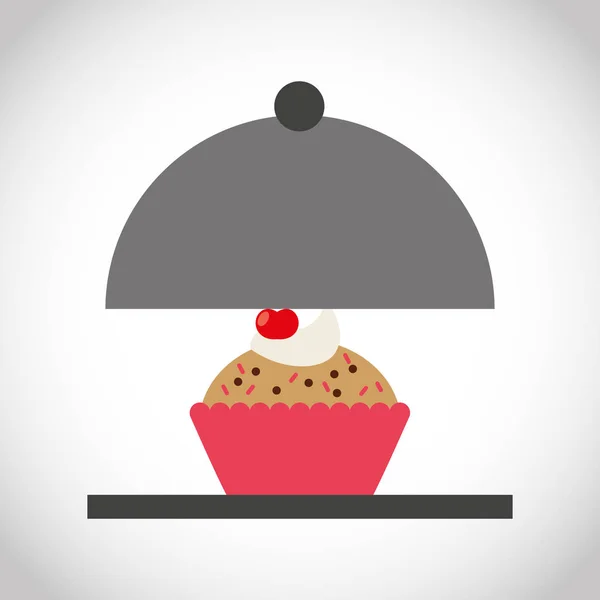 Bakery food menu icon — Stock Vector