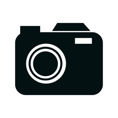 kamera fotoğraf izole simgesi