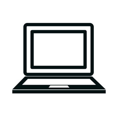 dizüstü bilgisayar izole kutsal kişilerin resmi