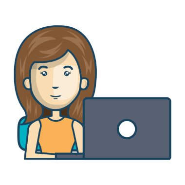 Dizüstü bilgisayarda çalışan bir kişi Avatar