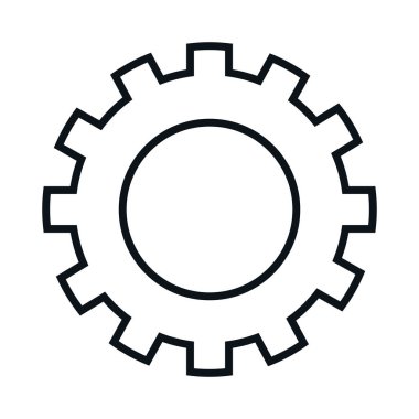 izole simge ayarlama dişli