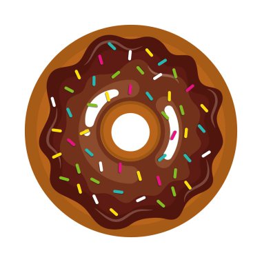 lezzetli tatlı çörek simgesi