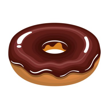 lezzetli tatlı çörek simgesi