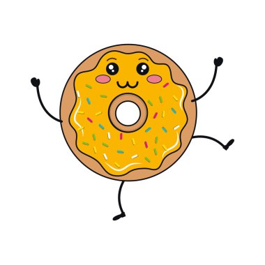 lezzetli çörek çizgi roman karakteri