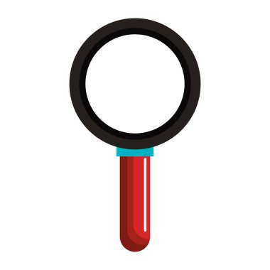 büyüteç izole edilmiş simge ara