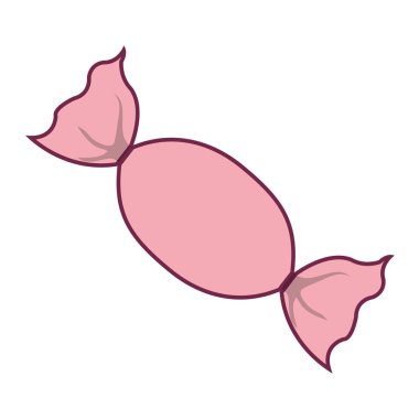 şeker tatlı izole simgesi