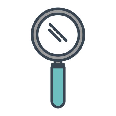 büyüteç izole edilmiş simge ara