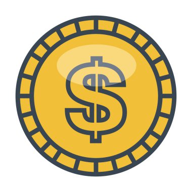 sikke para izole simgesi