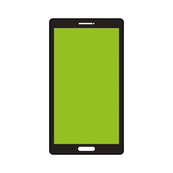 Geïsoleerde apparaatpictogram smartphone — Stockvector