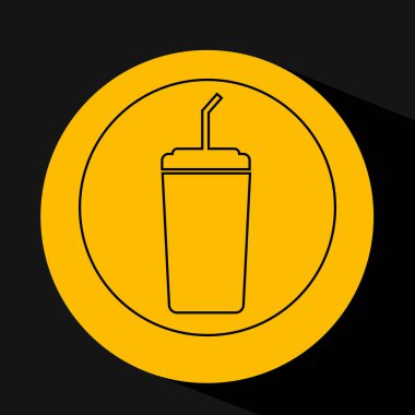 siluet kafa. kavram sinema gazoz Kupası