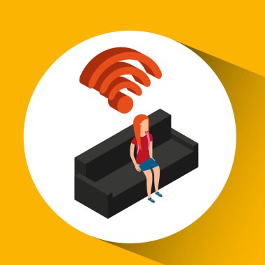 Müstakil ev Wi-Fi bağlantısı tv