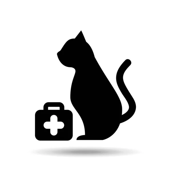 Veterinary care pet symbol — Stock Vector