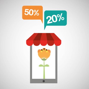 floral shop tulip flower online discount concept clipart