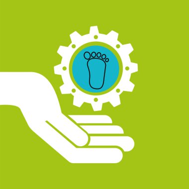 sembol çevre dişli ayak izi