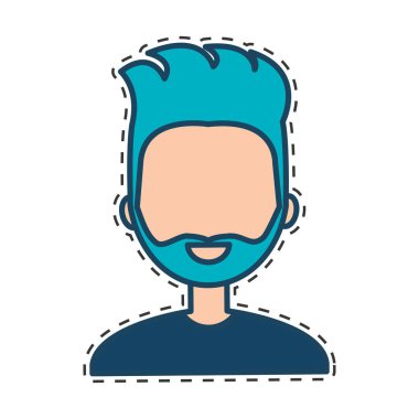 adam karakter Kesme hattı ile