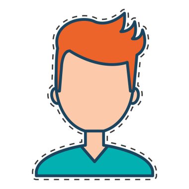 adam karakter Kesme hattı ile