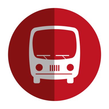 Otobüs Ulaşım siluet simge