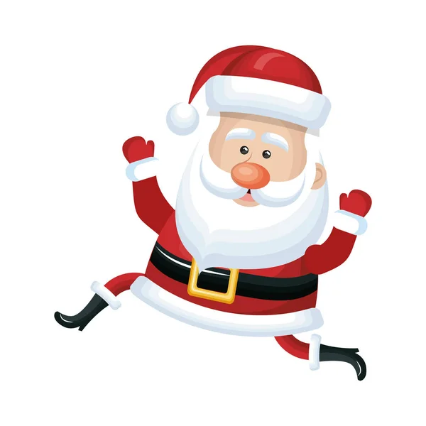 Cute santa claus character — Stock Vector