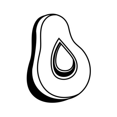 taze sebze izole simgesi