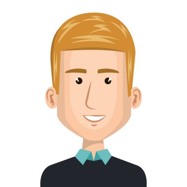 genç adam avatar karakter