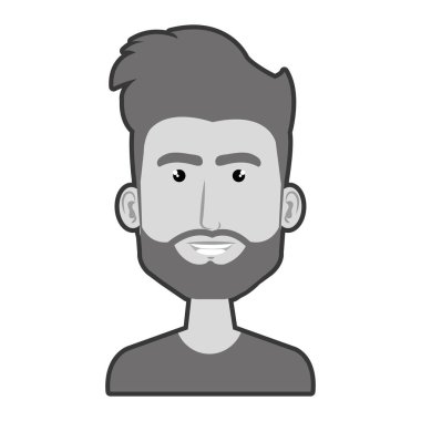 genç adam avatar karakter