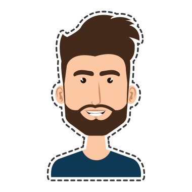 adam karakter Kesme hattı ile