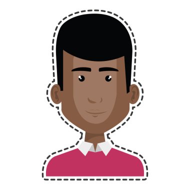 adam karakter Kesme hattı ile