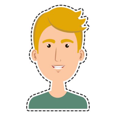 adam karakter Kesme hattı ile