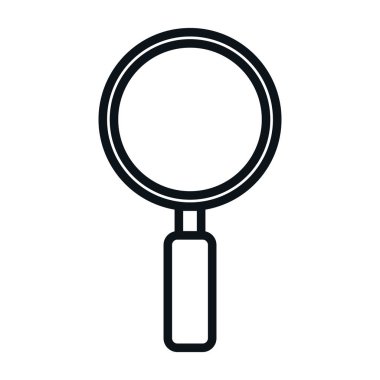 büyüteç izole edilmiş simge ara