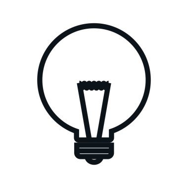 Ampul Işık eğitim simgesi