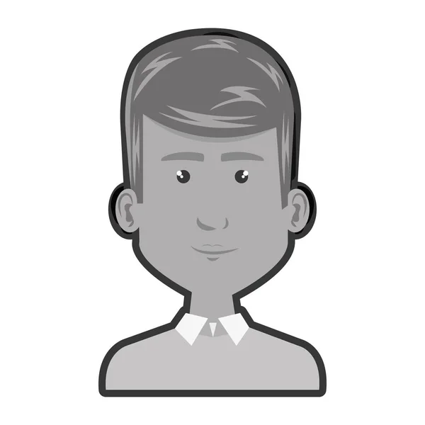 Jovem avatar personagem — Vetor de Stock