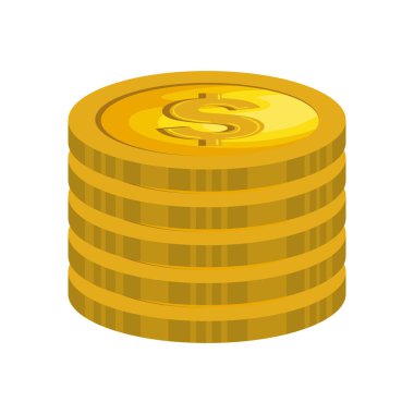 sikke para izole simgesi