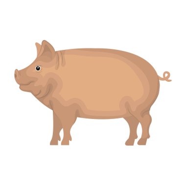 domuz hayvan çiftliği simgesi