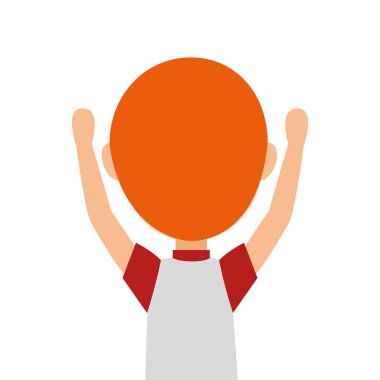 kişi karakter arkadan