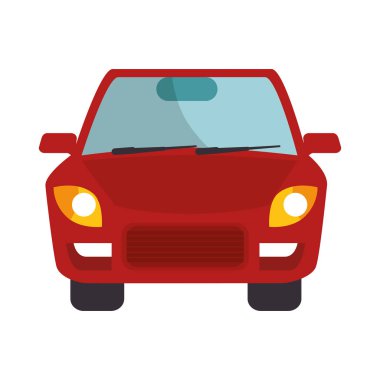 araba araç izole simgesi