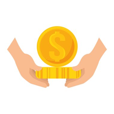 sikke para izole simgesi