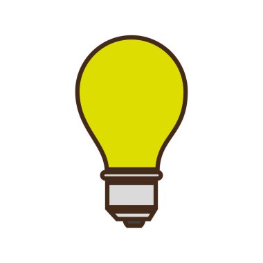 Ampul Işık eğitim simgesi