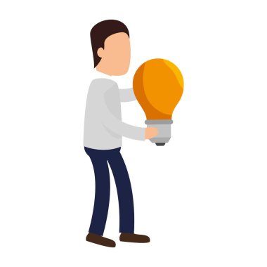 ampul ile işadamı karakter