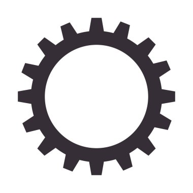 izole simge ayarlama dişli