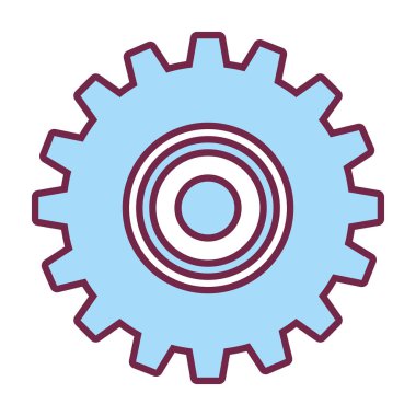 izole simge ayarlama dişli