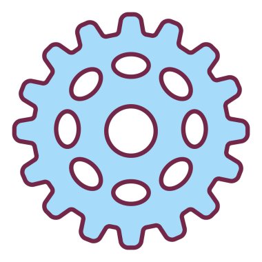 izole simge ayarlama dişli