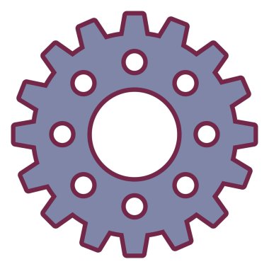 izole simge ayarlama dişli