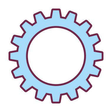 izole simge ayarlama dişli