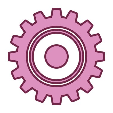 izole simge ayarlama dişli