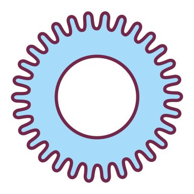 izole simge ayarlama dişli