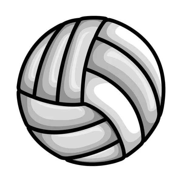 Ikona sportowa siatkówka balon — Wektor stockowy