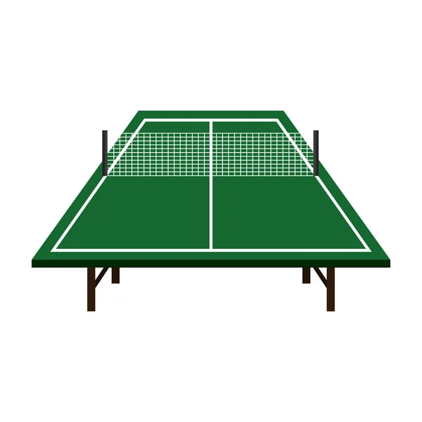 Ping pong icône de table — Image vectorielle